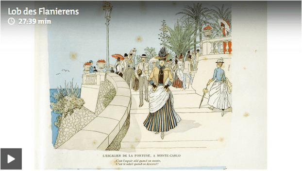 Lob des Flanierens - Ulrich Rüdenauer